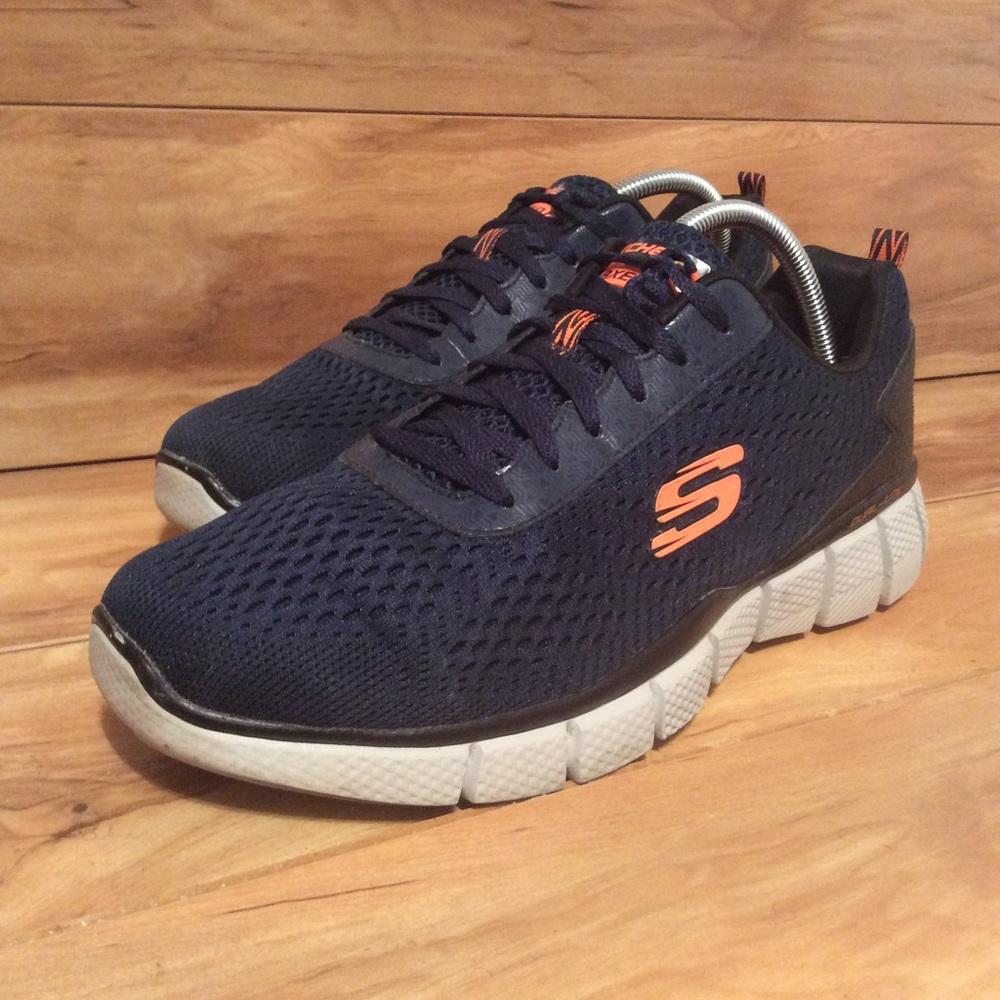 Sketchers Men’s Equalizer 2.0 Blue/Orange Sz 12